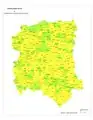 Arakalgud Taluk Map about Fluoride content in DWS